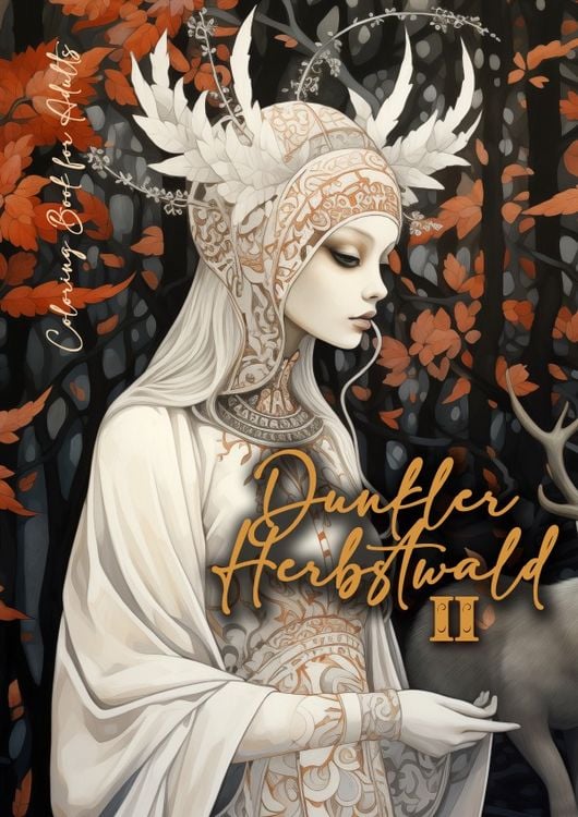 Produktbild: Dunker Herbstwald Malbuch f&uuml;r Erwachsene 2