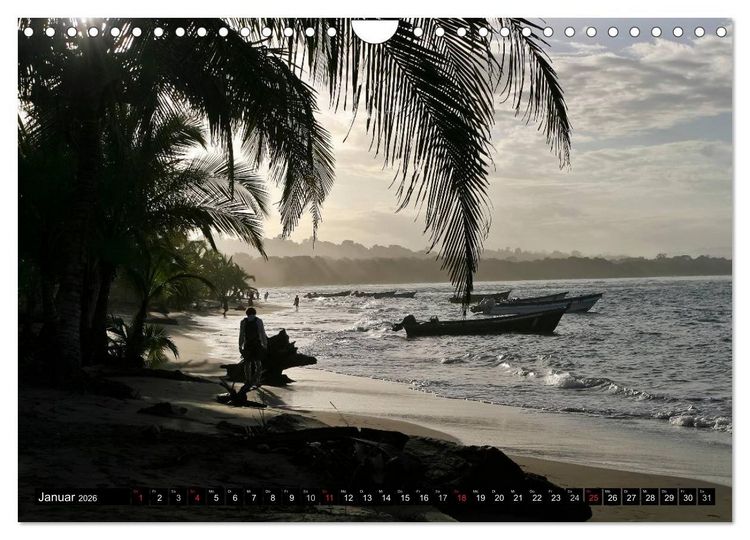 Produktbild: Costa Rica - Pure Lebensfreude (Wandkalender 2026 DIN A4 quer), CALVENDO Monatskalender