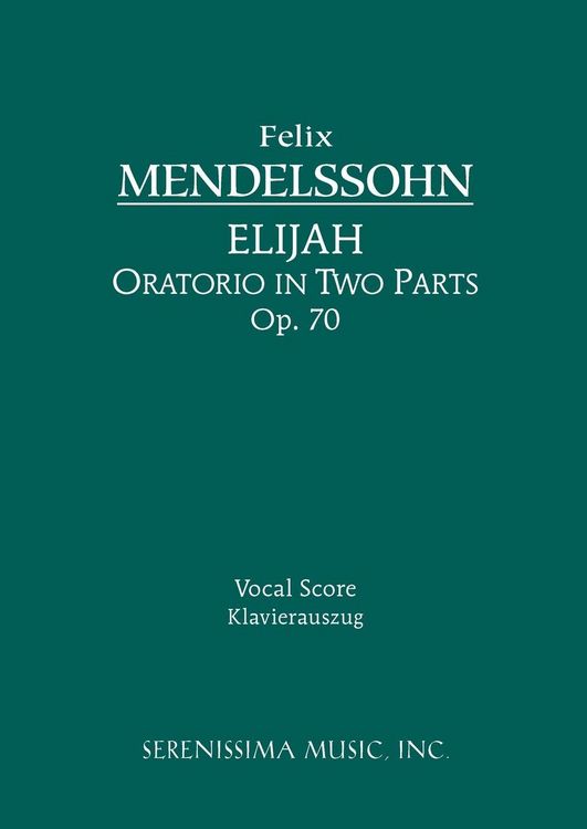 Produktbild: Elijah, Op.70