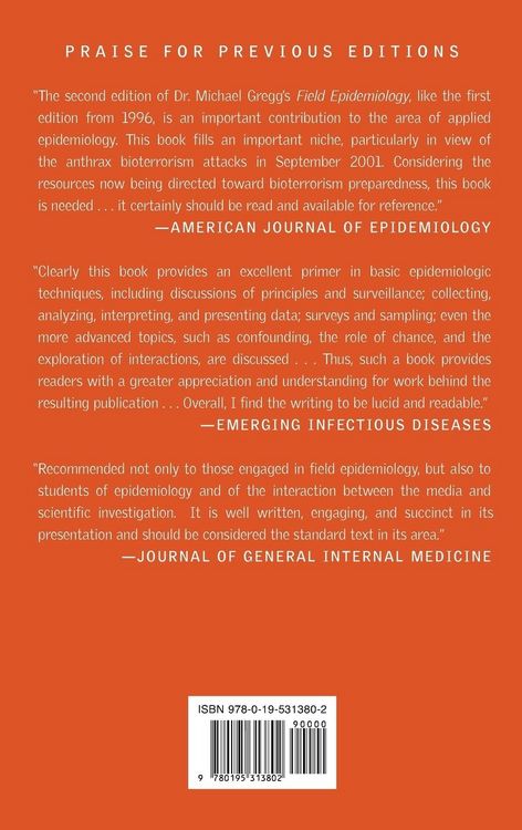 Produktbild: Field Epidemiology