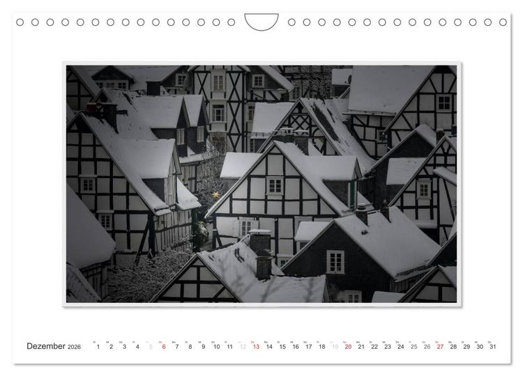 Produktbild: Emotionale Momente: Freudenberg &ndash; Ansichten einer Stadt. (Wandkalender 2026 DIN A4 quer), CALVENDO Monatskalender
