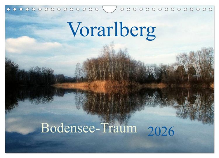 Produktbild: Vorarlberg Bodensee-Traum2026 (Wandkalender 2026 DIN A4 quer), CALVENDO Monatskalender