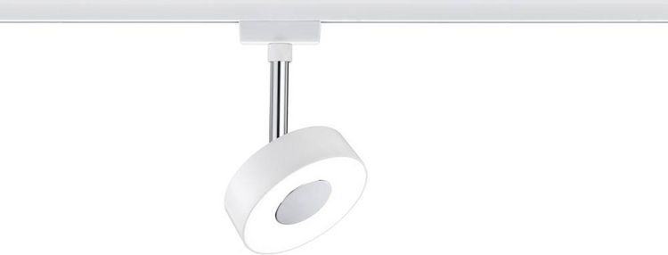 Produktbild: Paulmann Circle Hochvolt-Schienensystem-Leuchte URail LED fest eingebaut 5W LED Wei&szlig;