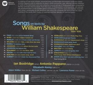 Produktbild: Shakespeare Songs