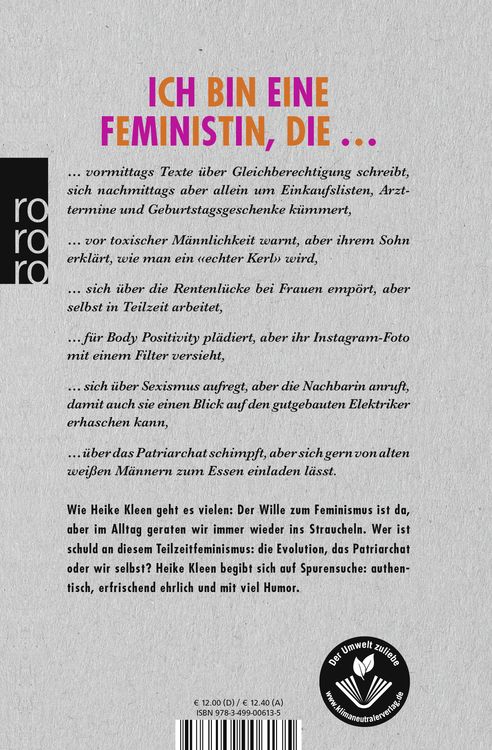 Produktbild: Geständnisse einer Teilzeitfeministin