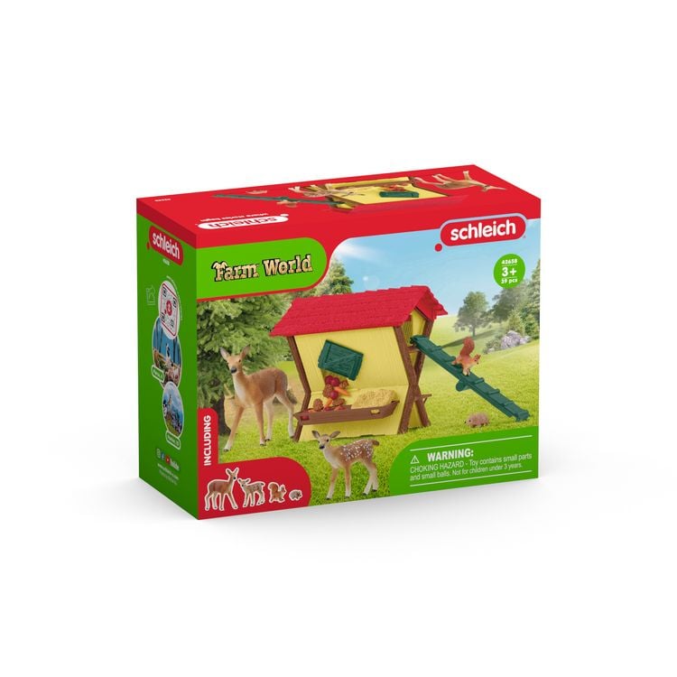 Produktbild: schleich&reg; Farm World F&uuml;tterung der Waldtiere