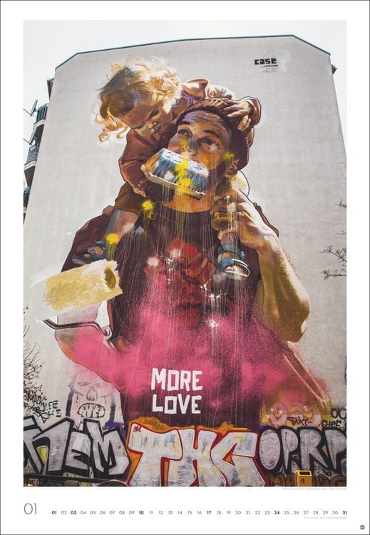 Produktbild: Streetart Posterkalender 2027
