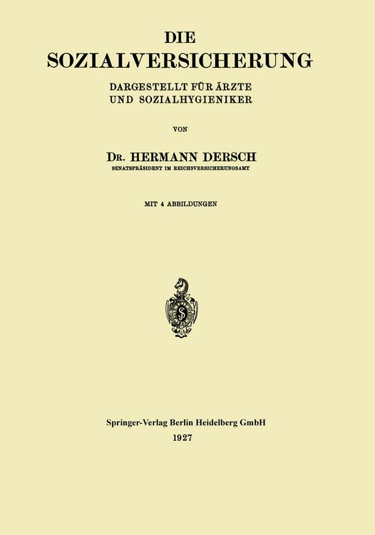 Produktbild: Die Sozialversicherung