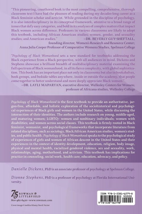 Produktbild: Psychology of Black Womanhood