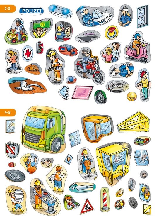 Produktbild: Wimmeln, R&auml;tseln, Stickern: Fahrzeuge
