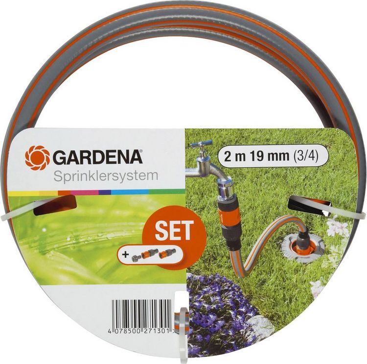 Produktbild: GARDENA 02713-20 02713-20 Kunststoff Anschlussgarnitur Steckkupplung Profi-System