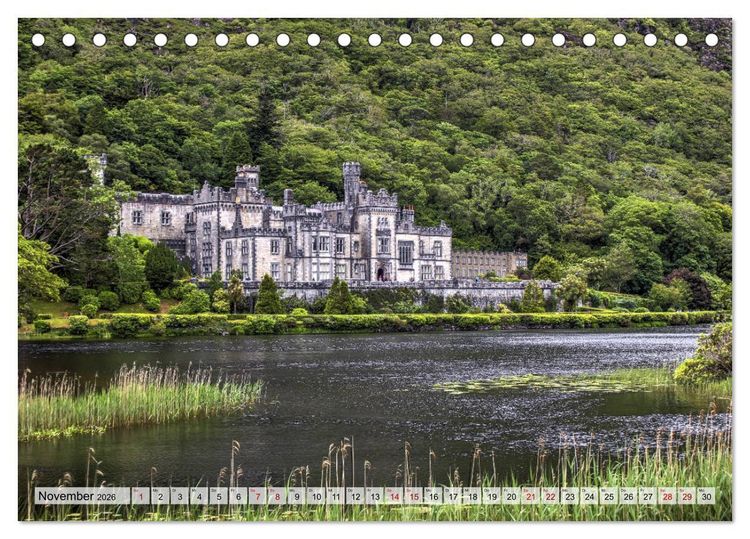 Produktbild: Irland - spektakul&auml;re Landschaften (Tischkalender 2026 DIN A5 quer), CALVENDO Monatskalender