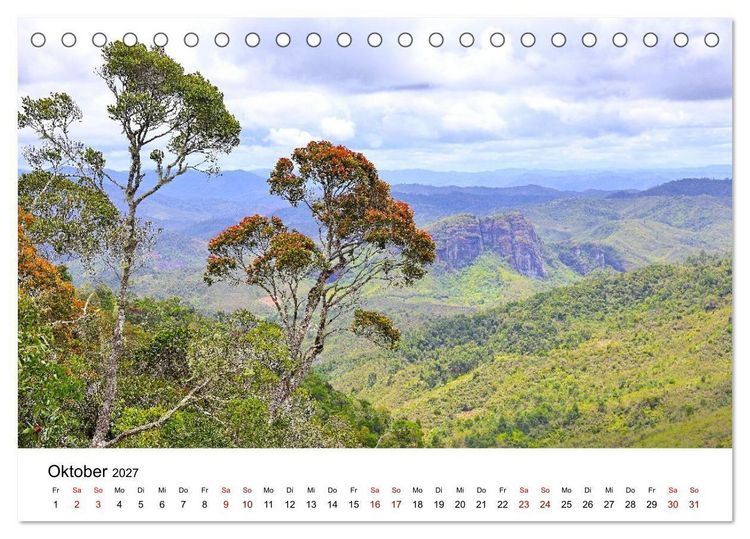 Produktbild: Blickpunkte auf Madagaskar (Tischkalender 2027 DIN A5 quer), CALVENDO Monatskalender