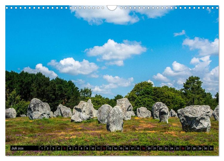 Produktbild: Traumhafte Bretagne (Wandkalender 2026 DIN A3 quer), CALVENDO Monatskalender
