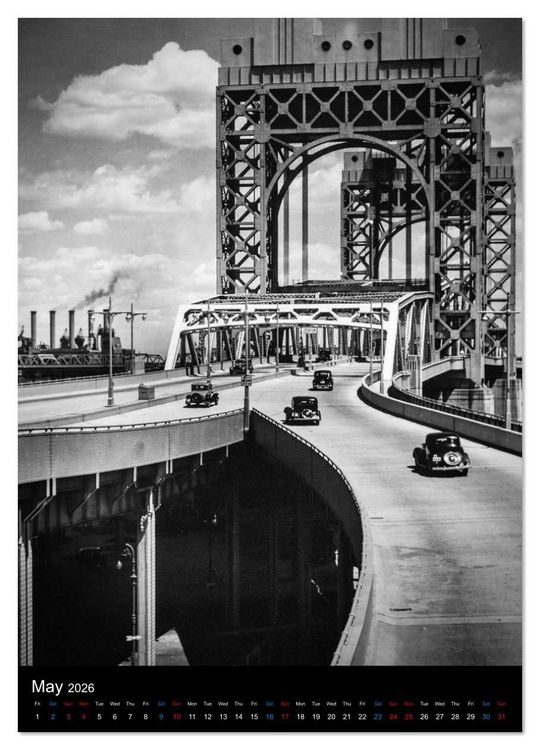 Produktbild: Historic New York 1936 (Wall Calendar 2026 DIN A4 portrait), CALVENDO 12 Month Wall Calendar