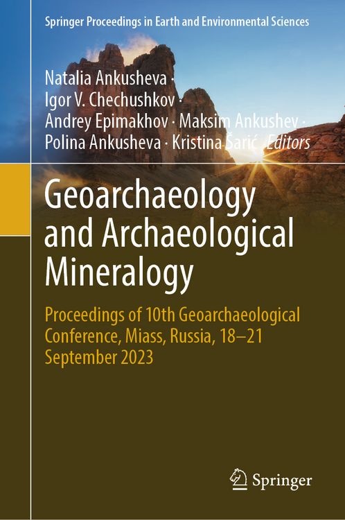Produktbild: Geoarchaeology and Archaeological Mineralogy