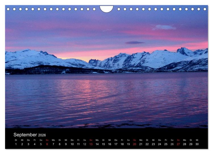 Produktbild: Wintertraum Nordnorwegen (Wandkalender 2026 DIN A4 quer), CALVENDO Monatskalender