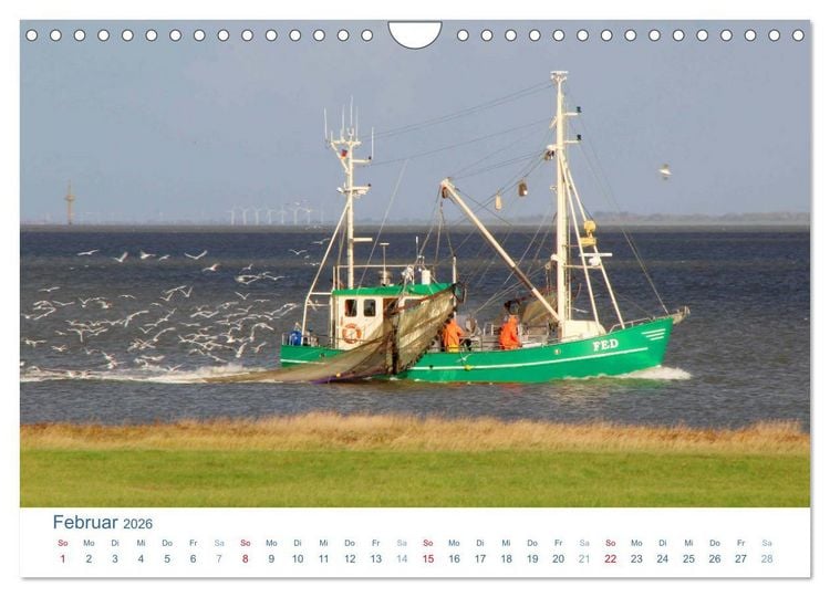 Produktbild: Butjadingen 2026. Impressionen zwischen Jade und Weser (Wandkalender 2026 DIN A4 quer), CALVENDO Monatskalender