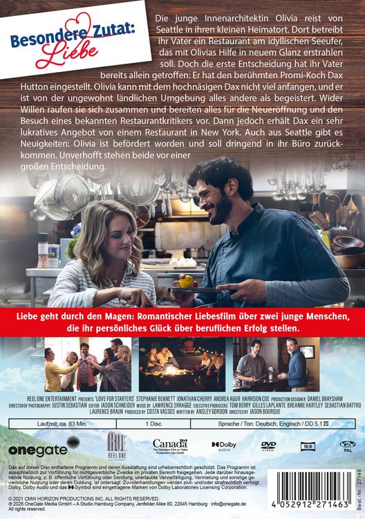 Produktbild: Besondere Zutat: Liebe - Love For Starters