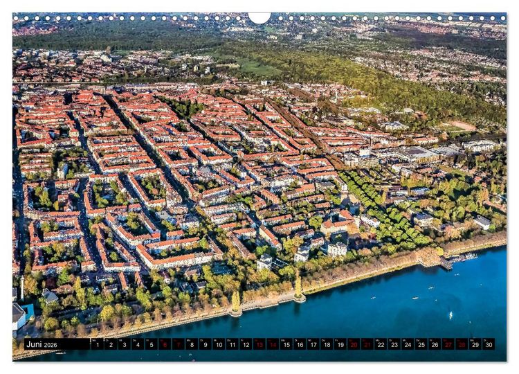 Produktbild: Hannover - Luftige Einblicke (Wandkalender 2026 DIN A3 quer), CALVENDO Monatskalender