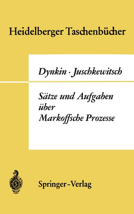 Produktbild: S&auml;tze und Aufgaben &uuml;ber Markoffsche Prozesse