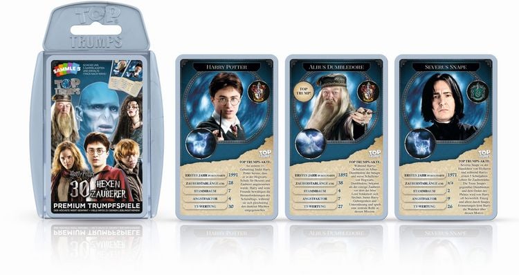Produktbild: Top Trumps Harry Potter 30 Hexen und Zauberer