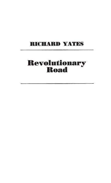 Produktbild: Revolutionary Road