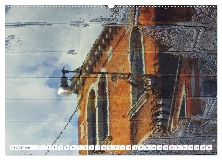 Produktbild: Venedig - pittoreske Sch&ouml;nheit (hochwertiger Premium Wandkalender 2026 DIN A2 quer), Kunstdruck in Hochglanz