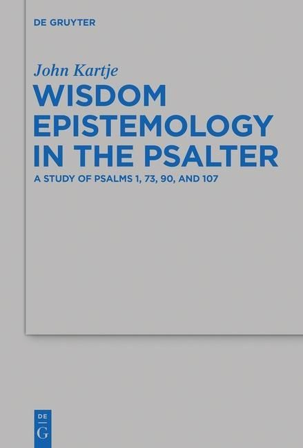 Produktbild: Wisdom Epistemology in the Psalter
