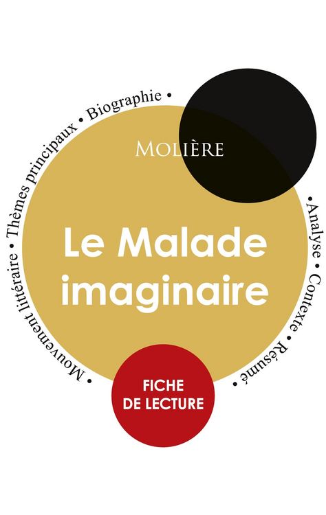 Produktbild: Fiche de lecture Le Malade imaginaire (&Eacute;tude int&eacute;grale)