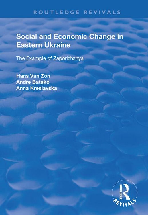 Produktbild: Social and Economic Change in Eastern Ukraine