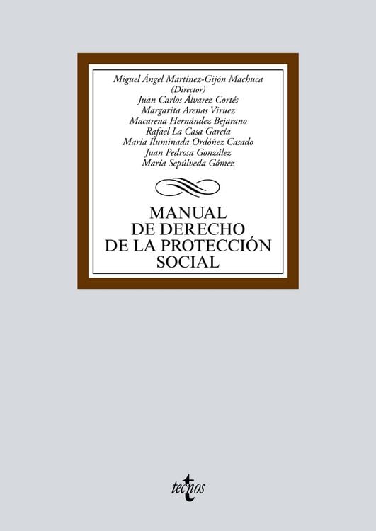 Produktbild: Manual de derecho de la protecci&oacute;n social