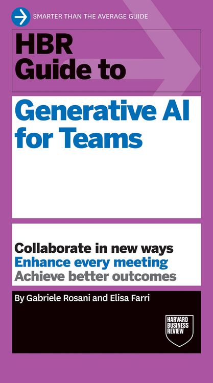 Produktbild: HBR Guide to Generative AI for Teams