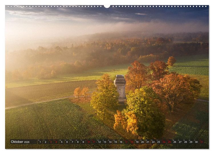Produktbild: Augsburg - Stadt und Land (hochwertiger Premium Wandkalender 2026 DIN A2 quer), Kunstdruck in Hochglanz