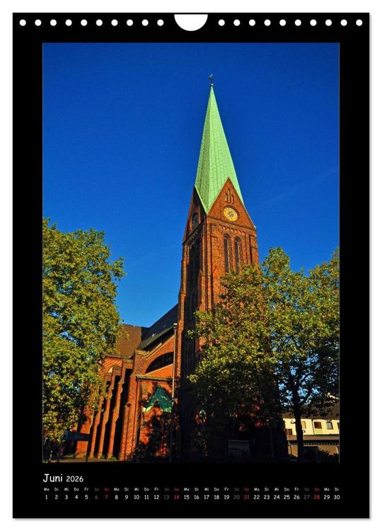Produktbild: Bochum (Wandkalender 2026 DIN A4 hoch), CALVENDO Monatskalender