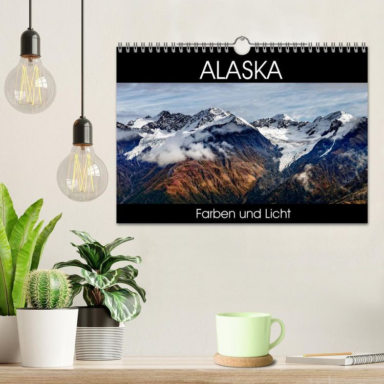 Produktbild: Alaska - Farben und Licht (Wandkalender 2026 DIN A4 quer), CALVENDO Monatskalender
