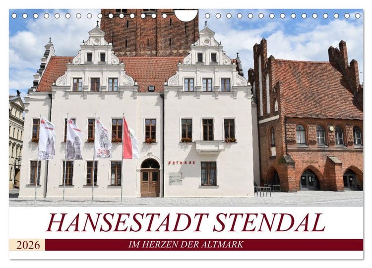Produktbild: Hansestadt Stendal (Wandkalender 2026 DIN A4 quer), CALVENDO Monatskalender