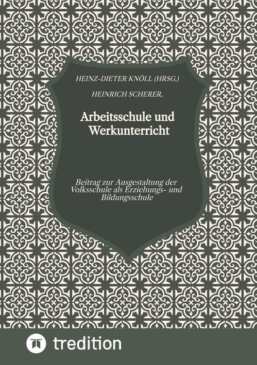 Produktbild: Arbeitsschule und Werkunterricht