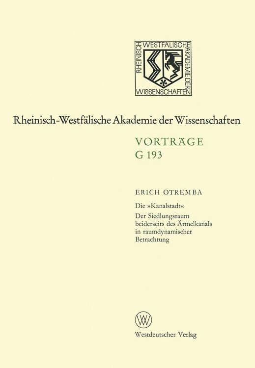 Produktbild: Die &raquo;Kanalstadt&laquo;