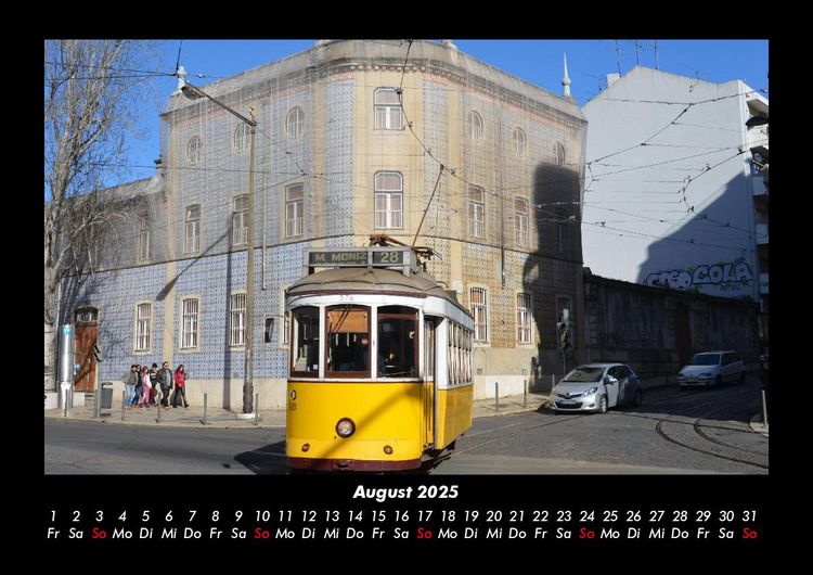 Produktbild: Lissabon 2025 Fotokalender DIN A3