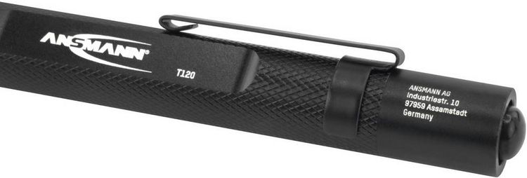 Produktbild: Ansmann 1600-0160 Future T120 Penlight batteriebetrieben LED 115mm Schwarz