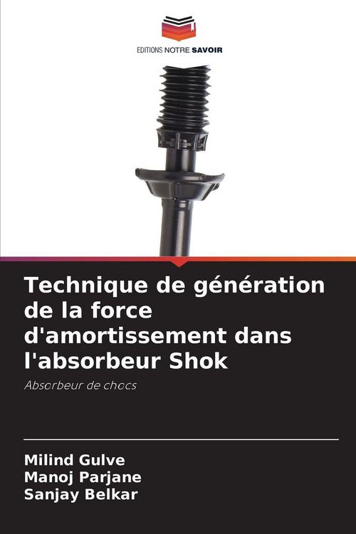 Produktbild: Technique de g&eacute;n&eacute;ration de la force d'amortissement dans l'absorbeur Shok