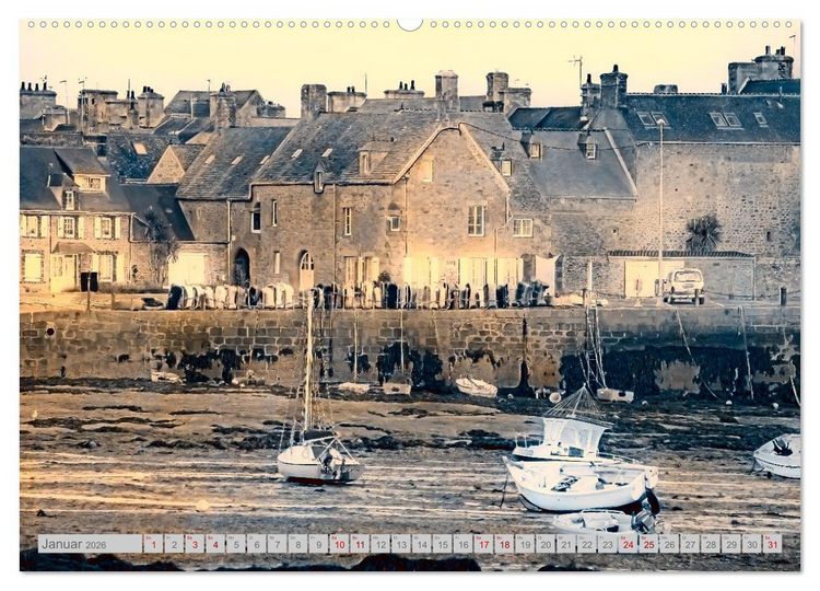 Produktbild: Frankreich: Lichtstimmungen der Phantasie (Wandkalender 2026 DIN A2 quer), CALVENDO Monatskalender