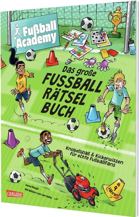 Produktbild: Fu&szlig;ball Academy: Das gro&szlig;e Fu&szlig;ball-R&auml;tselbuch