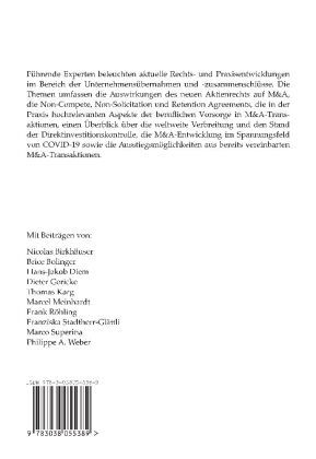 Produktbild: Mergers & Acquisitions in Recht und Praxis