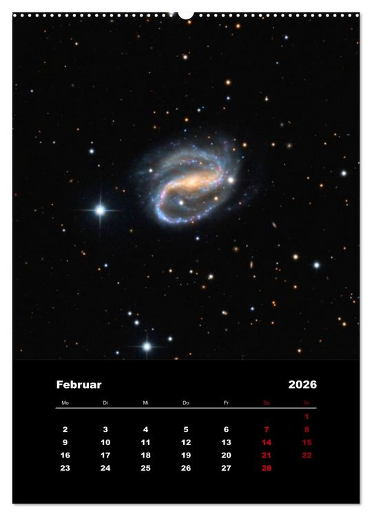 Produktbild: Das Universum (Wandkalender 2026 DIN A2 hoch), CALVENDO Monatskalender