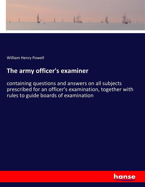 Produktbild: The army officer's examiner