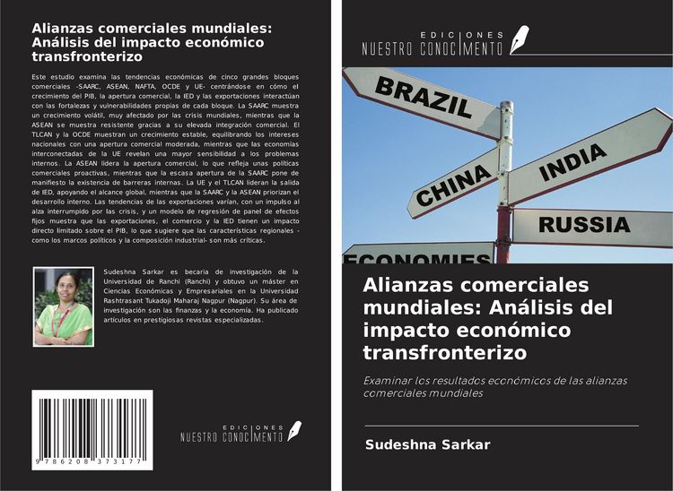 Produktbild: Alianzas comerciales mundiales: An&aacute;lisis del impacto econ&oacute;mico transfronterizo