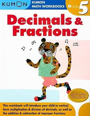 Produktbild: Kumon Grade 5 Decimals & Fractions