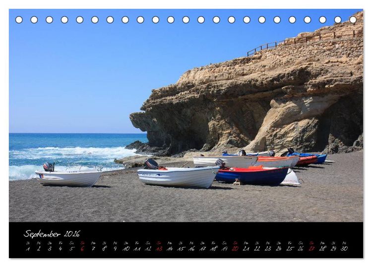 Produktbild: Fuerteventura (Tischkalender 2026 DIN A5 quer), CALVENDO Monatskalender